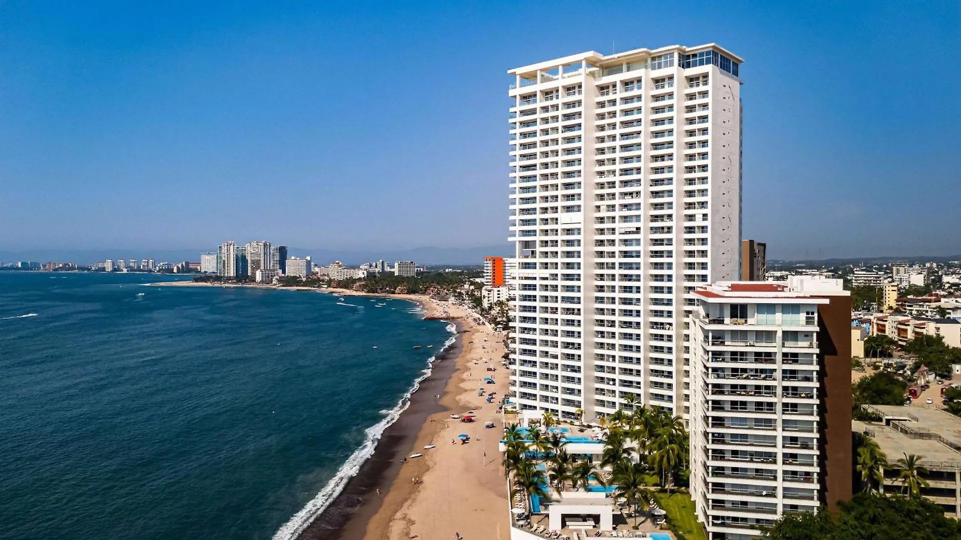 Panoramic Hot Tub Oceanview Luxury 4Br Penthouse Lägenhet Puerto Vallarta