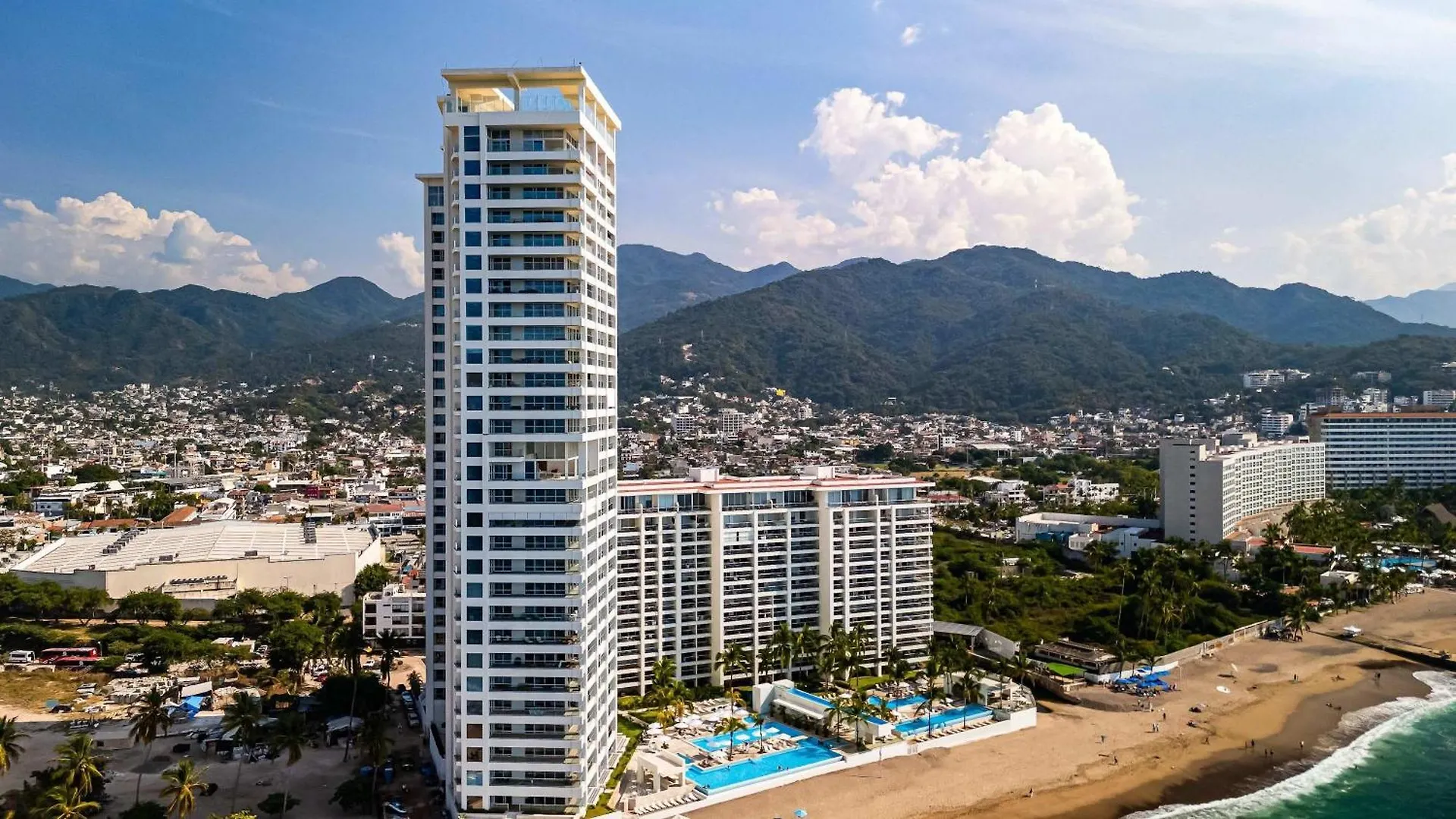 Panoramic Hot Tub Oceanview Luxury 4Br Penthouse Lägenhet Puerto Vallarta